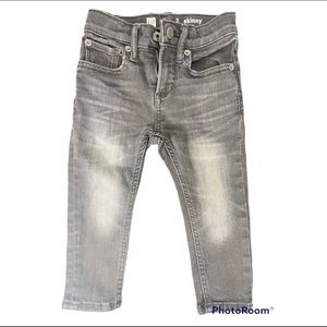Toddler GAP Black Wash Skinny Jeans 2 Year